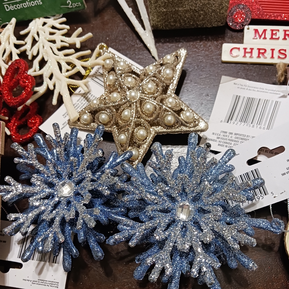 Holiday Ornaments 51 pieces